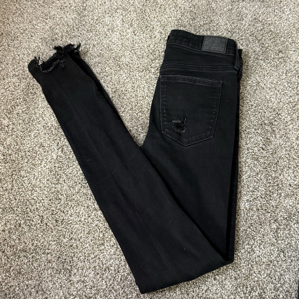 American Eagle Skinny Jeans Size: 2 X-Long